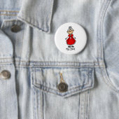 Frau Claus Knopf Button (Beispiel)