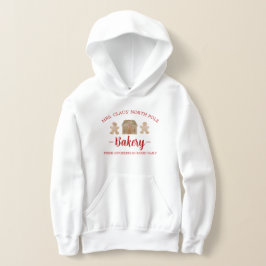 Frau Claus North Pole Gingerbread Bäckerei Weihnac Hoodie