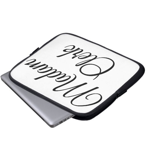 Frau Clerk Laptopschutzhülle (Vorne Knopf)