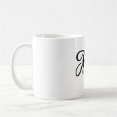 Frau Coffee Tasse (Links)