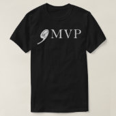 Frau Comma + La MVP Frau Vizepräsidentin Kamala T-Shirt (Design vorne)