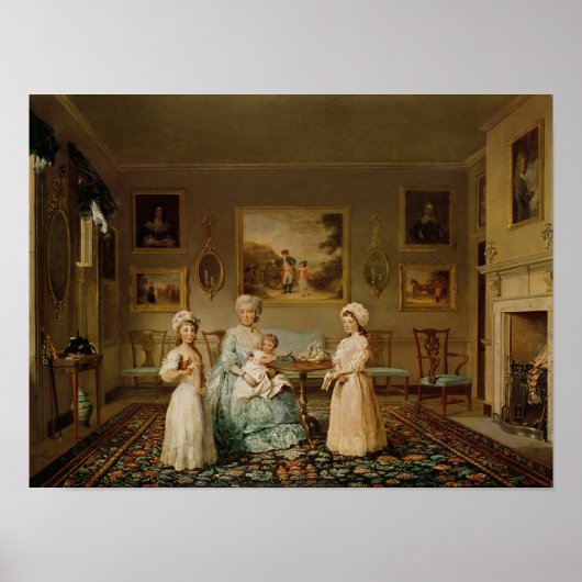 Frau Congreve und ihre Kinder Poster (Vorne)