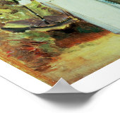 Frau Constable in ihrem Garten Poster (Ecke)