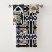 Frau Crabtree, Preisträgerin der neuen Welt Badhandtuch Set (Insitu)