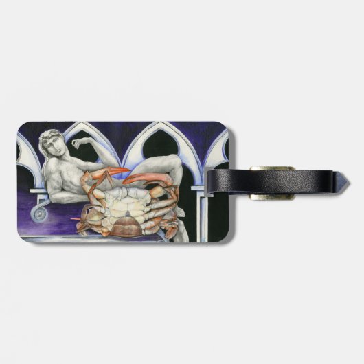 Frau Crabtree, The New World Gepäckanhänger (Rückseite horizontal)