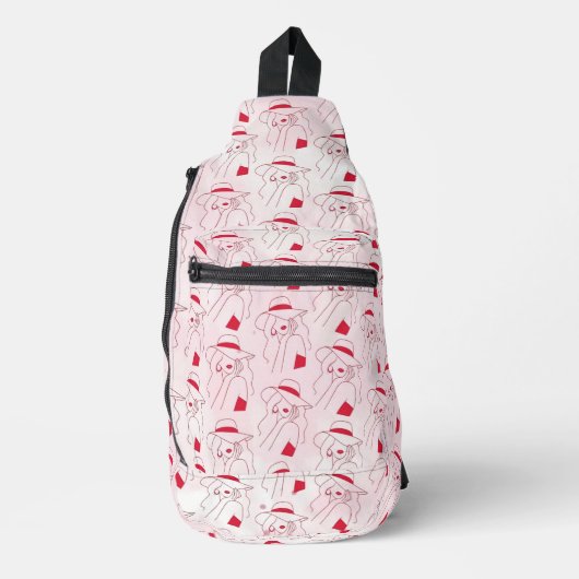 Frau Crossbody Bag (Vorderseite)