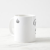 Frau Crown Kaffeetasse (Vorderseite Links)