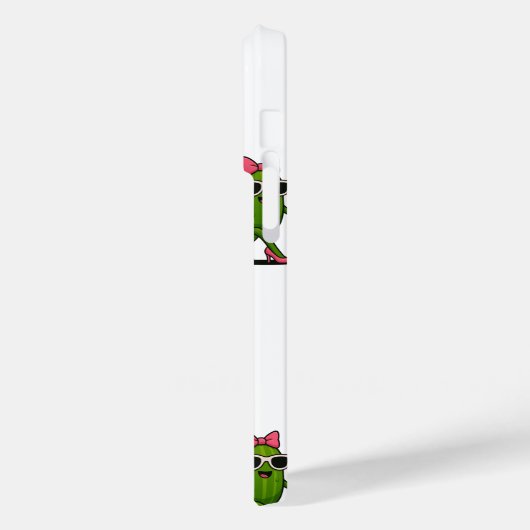 Frau Cucumber Chic Case-Mate iPhone Hülle (Rückseite / Links)