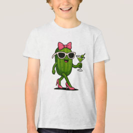 Frau Cucumber Chic Tri-Blend Shirt