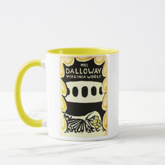 Frau Dalloway Virginia Woolf First Edition Tasse (Links)