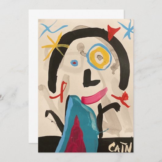 FRAU DANKESKARTE (Vorne/Hinten)