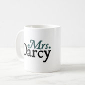 Frau Darcy Mug Jane-Austen Kaffeetasse (Vorderseite Links)