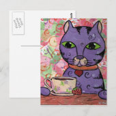 Frau Dashwood Postkarte (Vorne/Hinten)