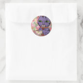 Frau Dashwood Runder Aufkleber (Tasche)