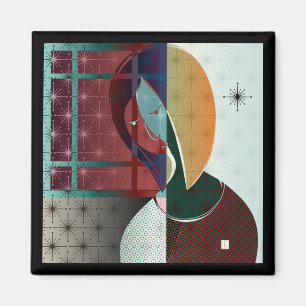 Frau Daydream Magnet