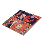 Frau der Apokalypse, die durch das Seve Fliese (Seite)