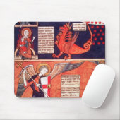 Frau der Apokalypse, die durch das Seve Mousepad (Mit Mouse)