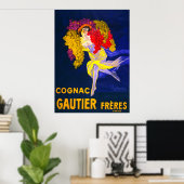 Frau der Trauben Poster (Heimbüro)