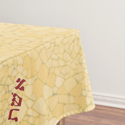 Frau der Wagemuttischdecke im Kürbis und in der Tischdecke (Beispiel)