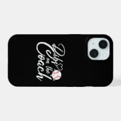 Frau des Baseballtrainers hat Vorrang auf den Trai iPhone 15 Hülle (Rückseite (Horizontal))