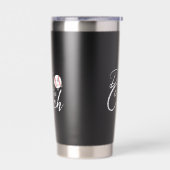 Frau des Baseballtrainers hat Vorrang auf den Trai Thermobecher (Links)
