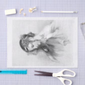 Frau des Flusses Seidenpapier (Handwerk)