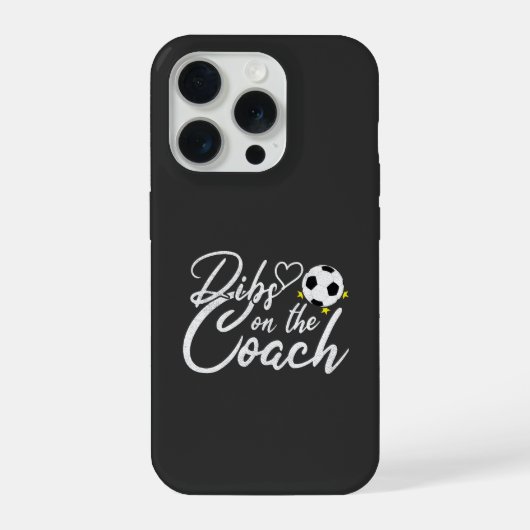 Frau des Fußballtrainers hat Vorrang auf den Train iPhone Hülle (Rückseite)
