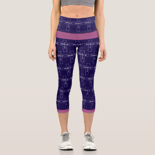 Frau des Glaubens Capri Leggings