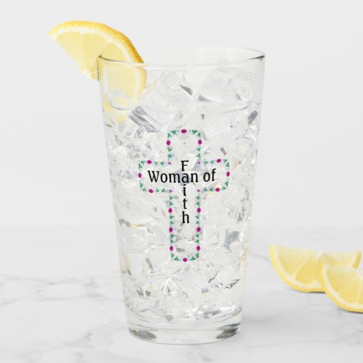 Frau des Glaubens Glas (Vorderseite Ice)