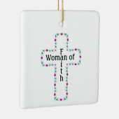 Frau des Glaubens Keramikornament (Rechts)
