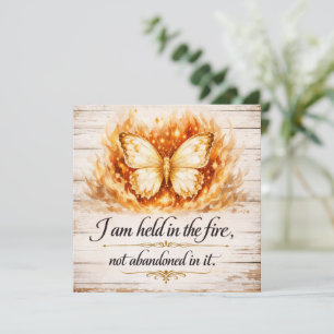 Frau des Glaubens und des Feuers, ich werde im Feu