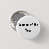 Frau des Jahres Button (Vorne & Hinten)