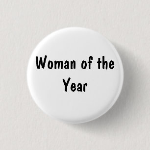 Frau des Jahres Button