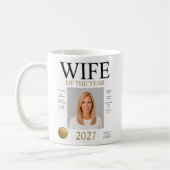 Frau des Jahres Foto Kaffeetasse (Links)