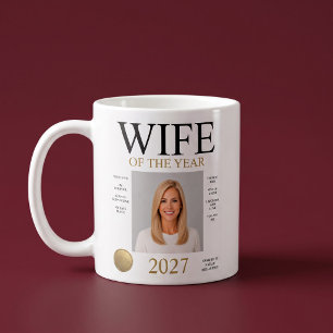 Frau des Jahres Foto Kaffeetasse