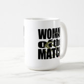Frau des Matches Kaffeetasse (VorderseiteRechts)