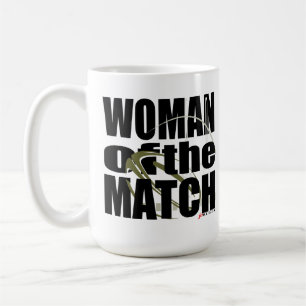 Frau des Matches Kaffeetasse