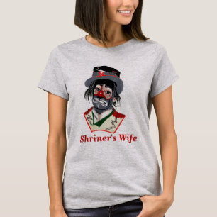 Frau des Shriner T-Shirt