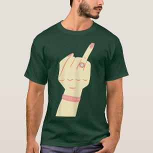 Frau Diamond Ring Bride Junggeselinnen-Abschied Br T-Shirt