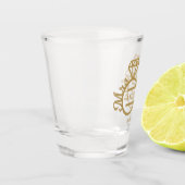 Frau Diamond Rings Gay Gastgeschenk Hochzeit Schnapsglas (Links)