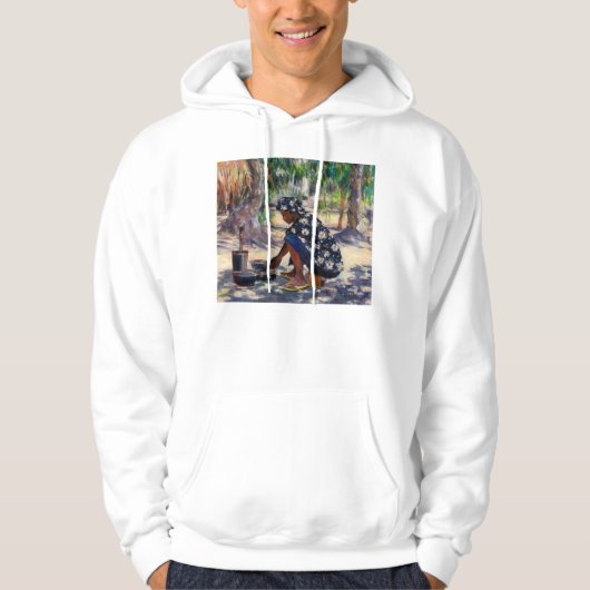 Frau, die 2004 kocht hoodie (Vorderseite)
