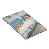 Frau, die auf einer Bank liegt, 1913 (w/c auf Notizblock (Rechte Seite)