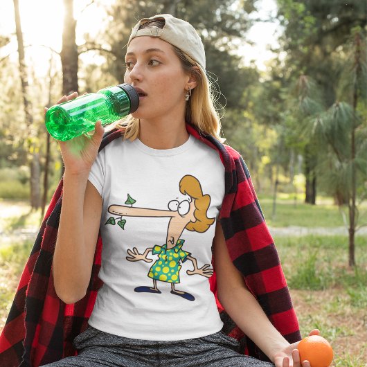 Frau, die erzählt hat, T-Shirt