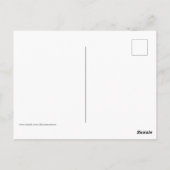 Frau, die ihr Haar bekommt, Goyō Hashiguchi Postkarte (Rückseite)