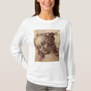 Frau, die unten schaut T-Shirt