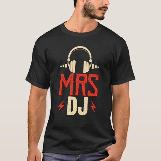 Frau DJ T-Shirt (Vorderseite)