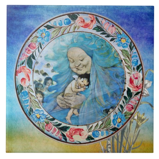 Frau Doasyouwouldbedone von Jessie Willcox Fliese (Vorderseite)