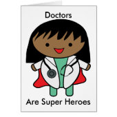 Frau Doktor Black Super Hero Personalize (Vorne)