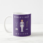 Frau-Doktor der Art-8Bit Kaffeetasse (Links)