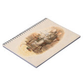 Frau Dormouse Knitting Notizblock (Linke Seite)